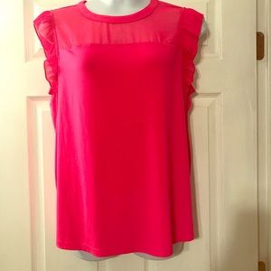 Worthington Women’s Cap-sleeve Babydoll Blouse